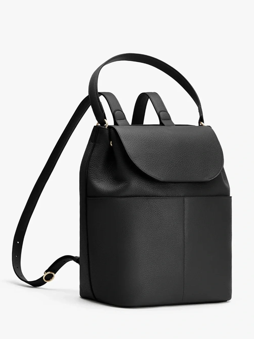 Cuyana Leather Backpack 13-inch Black